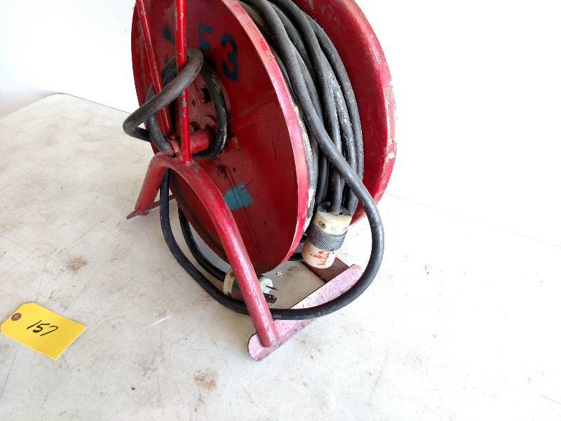 lot 157 image: Edwards Cord Reel with 220 Volt Cor...