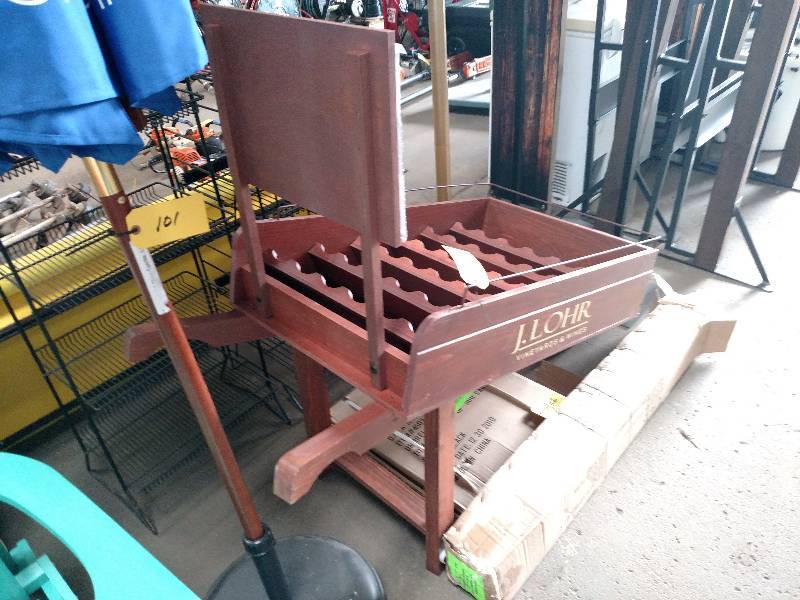 lot 94 image: J. Lohr Wheelbarrow Display, Wheel ...