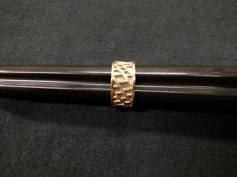 lot 335 image: 14 Karat Gold Ring, Approx. Size 6....