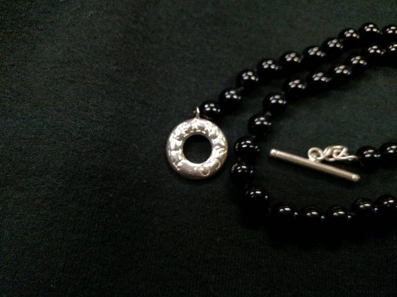 lot 348 image: Tiffany & Co. 16 Black Pearl Neck...
