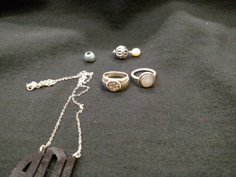 lot 349 image: Asstd Silver Jewelry...
