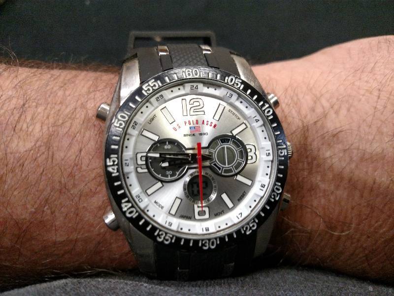 lot 357 image: Accutime U.S. Polo Assn. Watch...