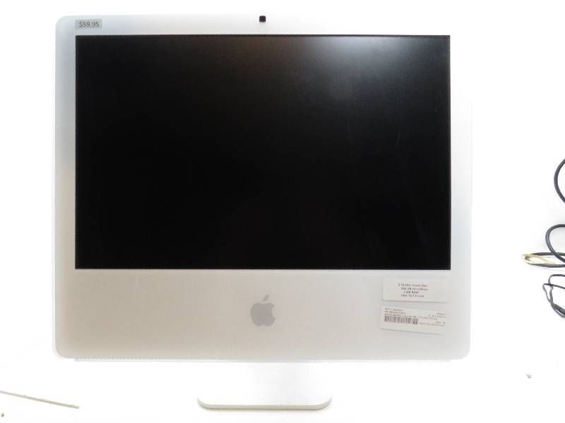 lot 3 image: APPLE ALL IN ONE COMPUTER WITH A 250GB HARD DRIVE