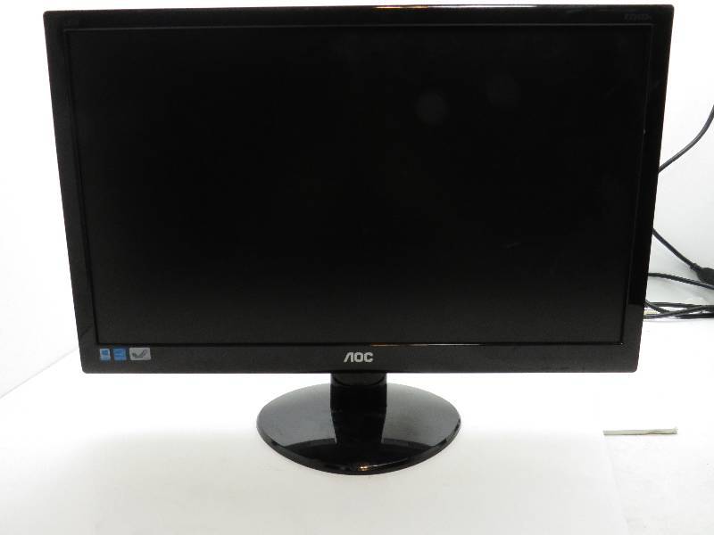 lot 15 image: AOC LCD MONITOR MODEL # 215LM0D020
