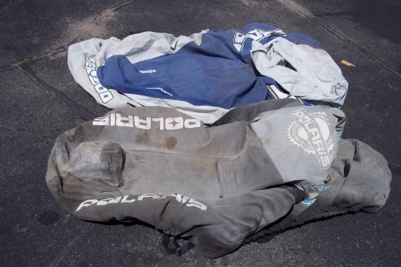 lot 35 image: Pair of Jet ski covers