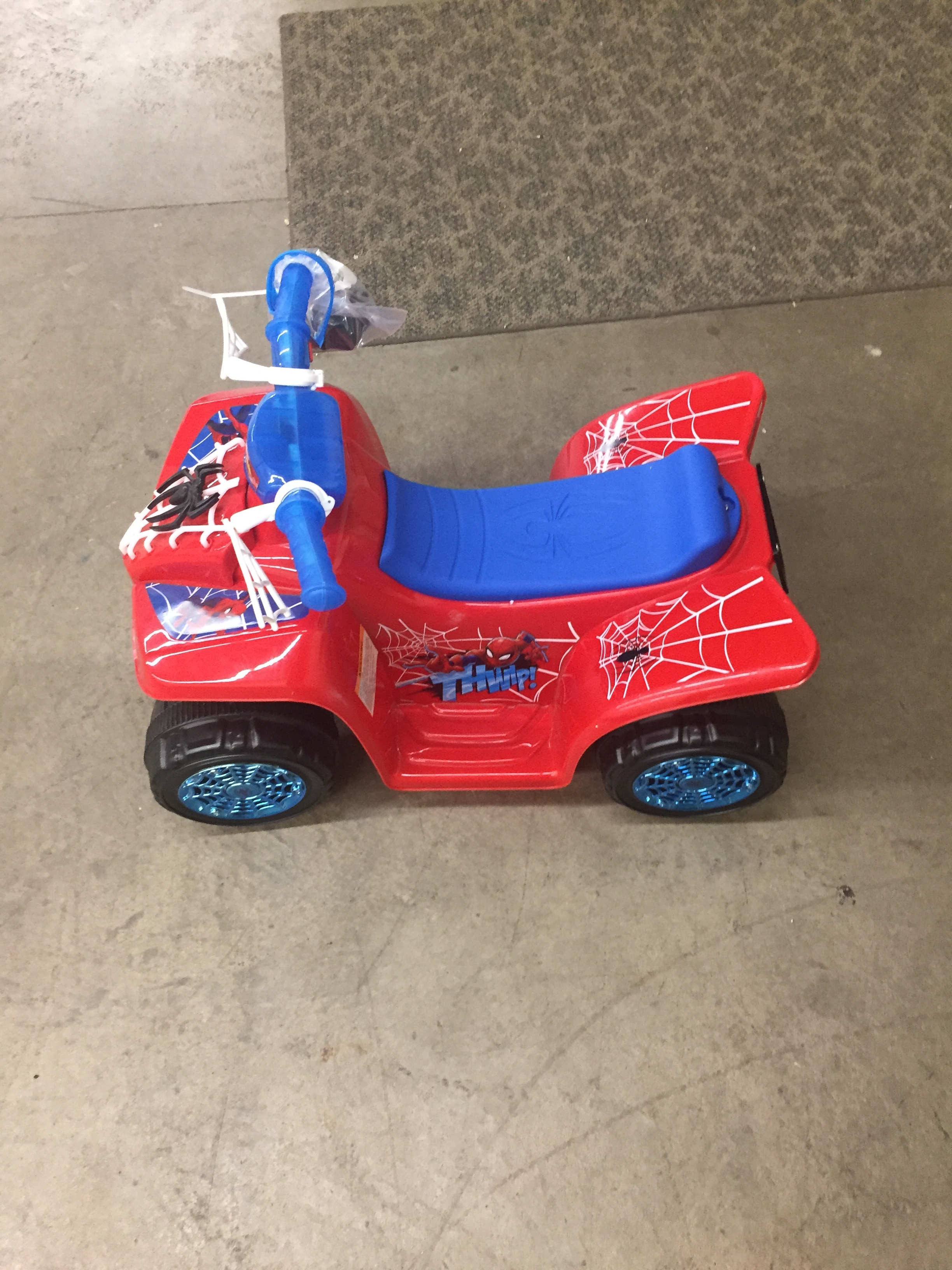 power wheels spiderman