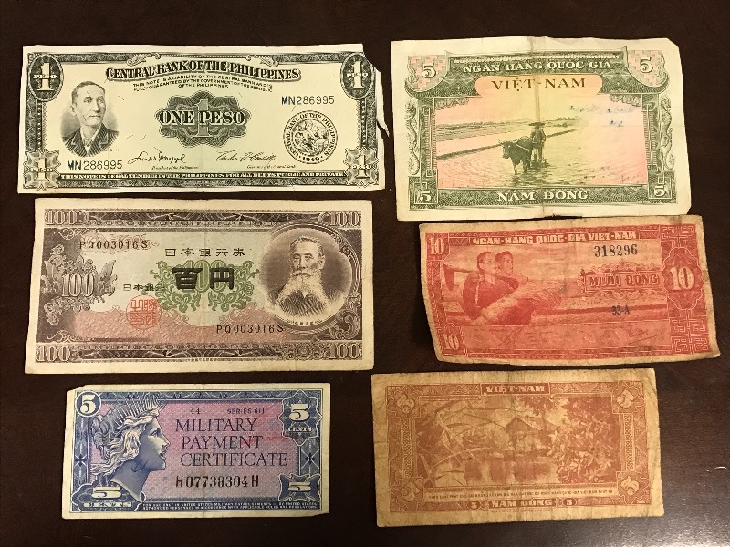 Lot Of Assorted Foreign Currency No...