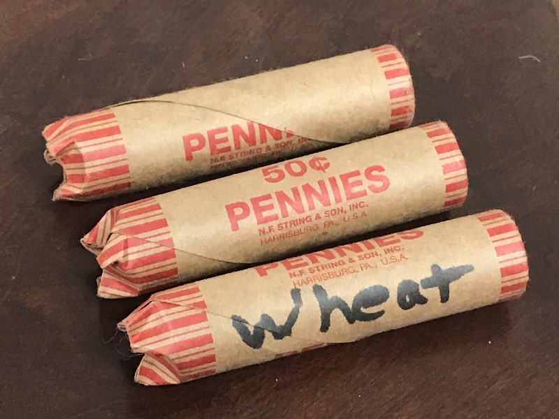 (3) Full Rolls Of Assorted Date Whe...