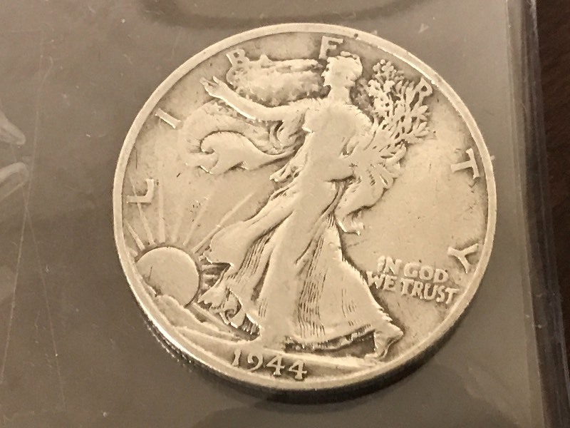 1944-S Walking Liberty Silver Half ...