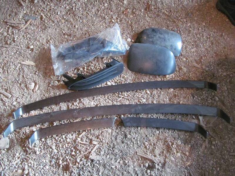Bumper extensions, parts