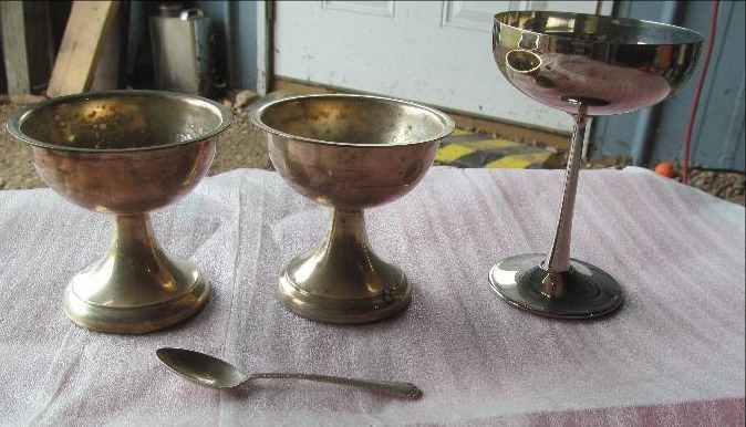 International Silver Co. Challis, Sterling silver spoon