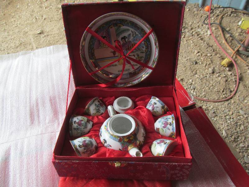 Oriental tea set