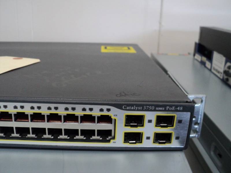 Cisco 3750 VoIP 48-Port Switch