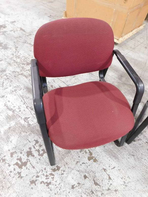 Two Reception Area Office Chairs