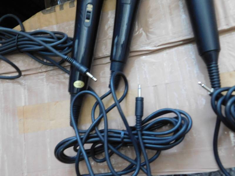 Two Boxes of Microphones