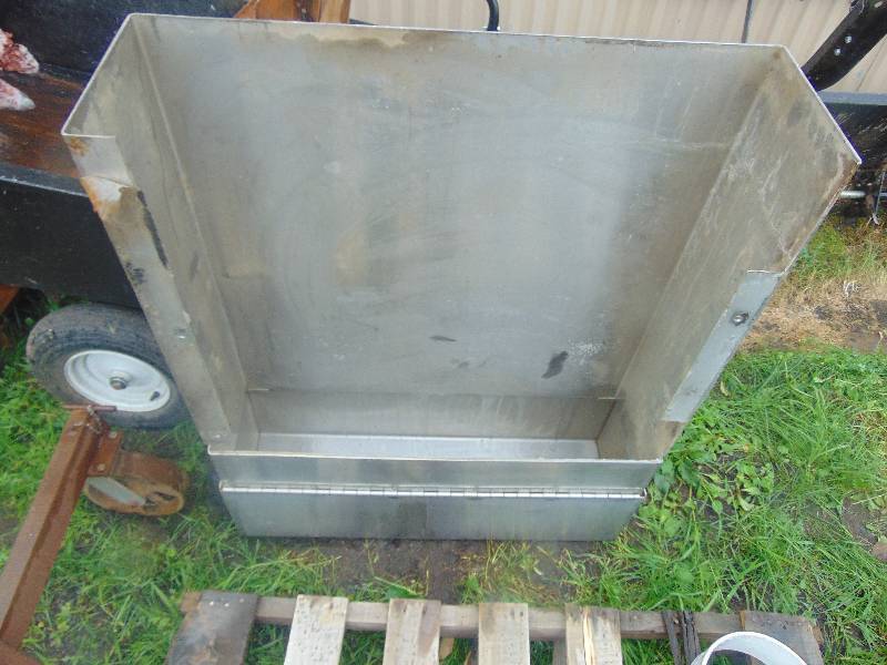 lot 8 image: Stainless Steel Special Made Torch Tank Holder