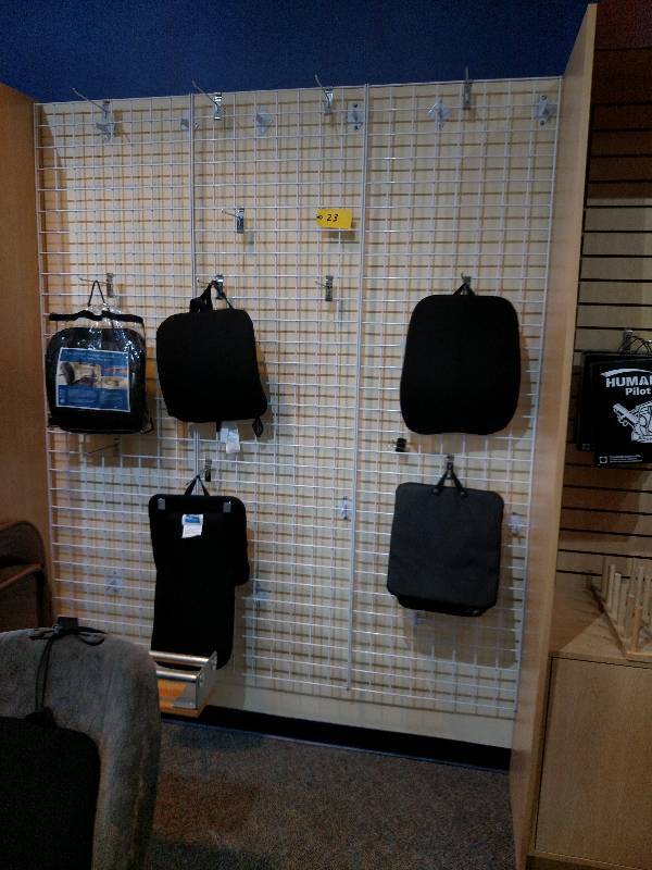 lot 23 image: Grid wall with Hooks, 72x84 Content...