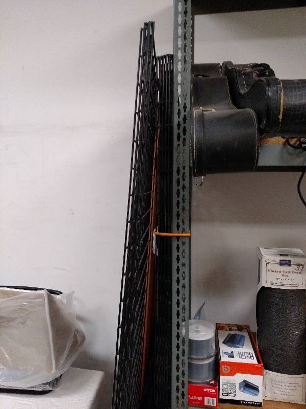 lot 45 image: (8) pcs. Wire Grid, 24x84 ea....