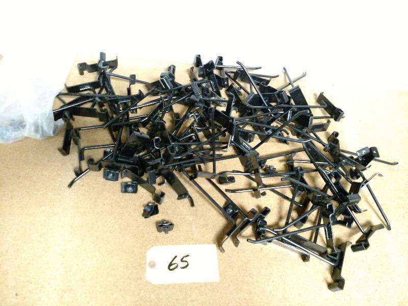 lot 65 image: Asstd Gridwall Hooks...