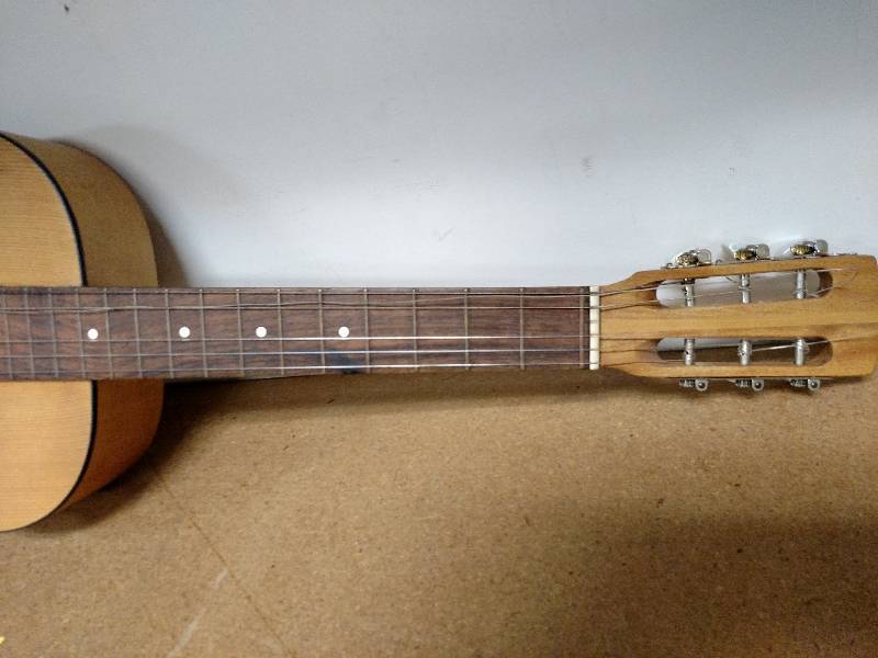 lot 66 image: Cedar Wood Acoustic Guitar, Made in...