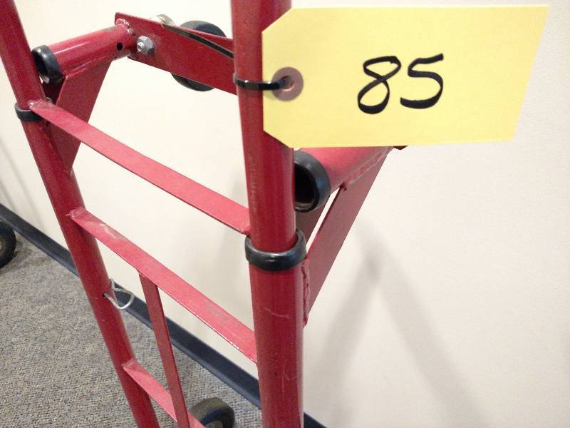 lot 85 image: 4 Wheel Convertible Hand Truck...