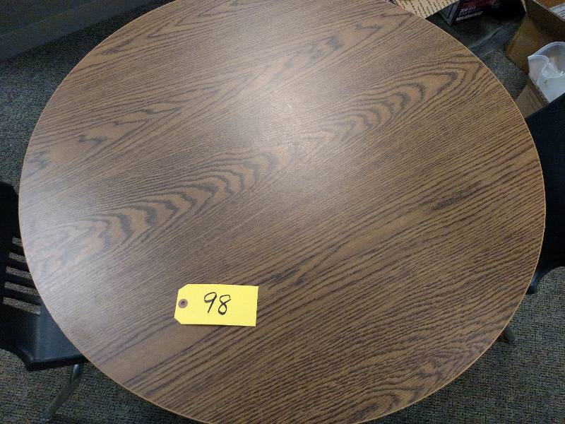 lot 98 image: 36 Table & (2) Chairs...