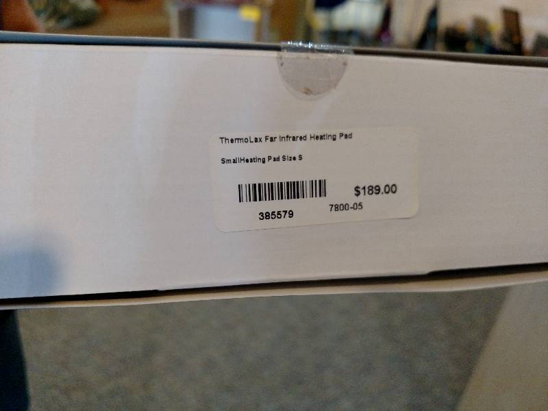 lot 150 image: Thermolax 14x20 Heating Pad...