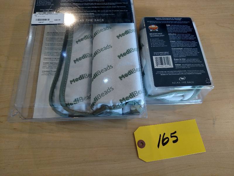 lot 165 image: Moist Heat King Pad & Sinus Wrap...