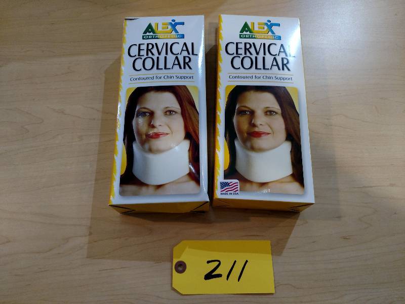 lot 211 image: (2) Alex Cervical Collars...