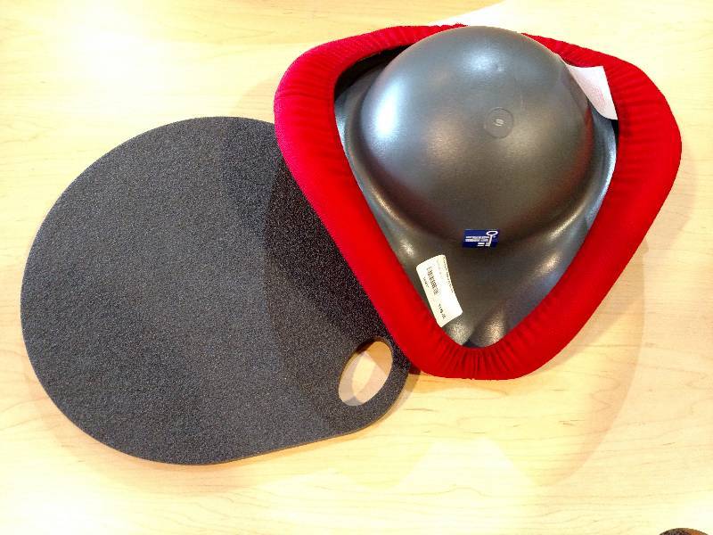 lot 241 image: Humantool Balance Saddle Seat & Bas...