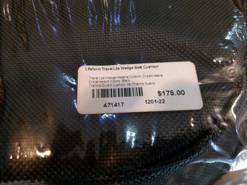 lot 260 image: Lifeform Seat Cushion...