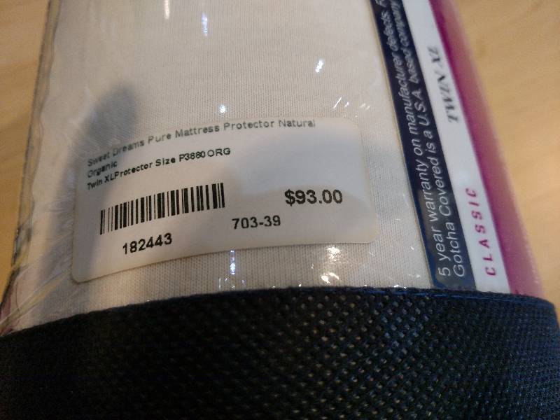 lot 284 image: (2) Gotcha Covered Twin XL Mattress...