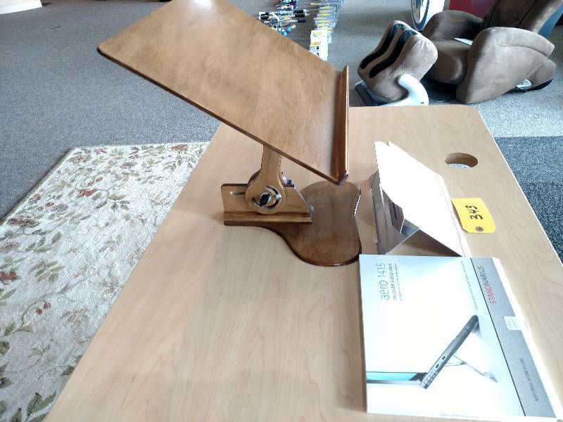 lot 343 image: (2) Laptop Stands...