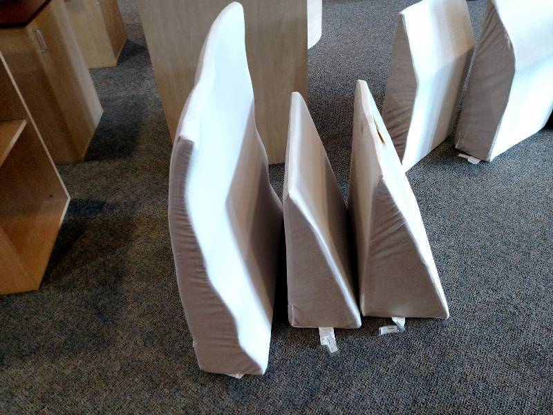 lot 356 image: (3) Back Wedges...