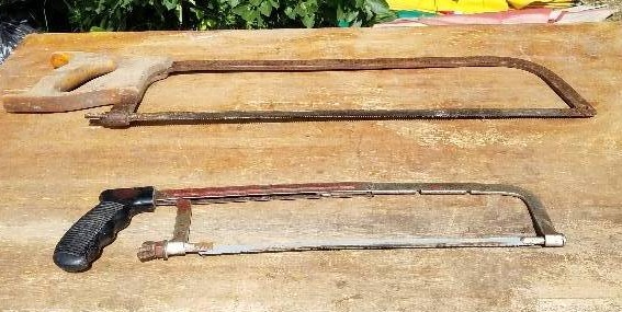 lot 60 image: Lot of 2 Saws