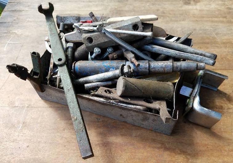 lot 103 image: Blind Box of Parts and Tools