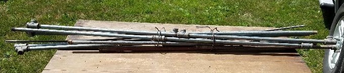 lot 138 image: 14 inch galvanized pipe
