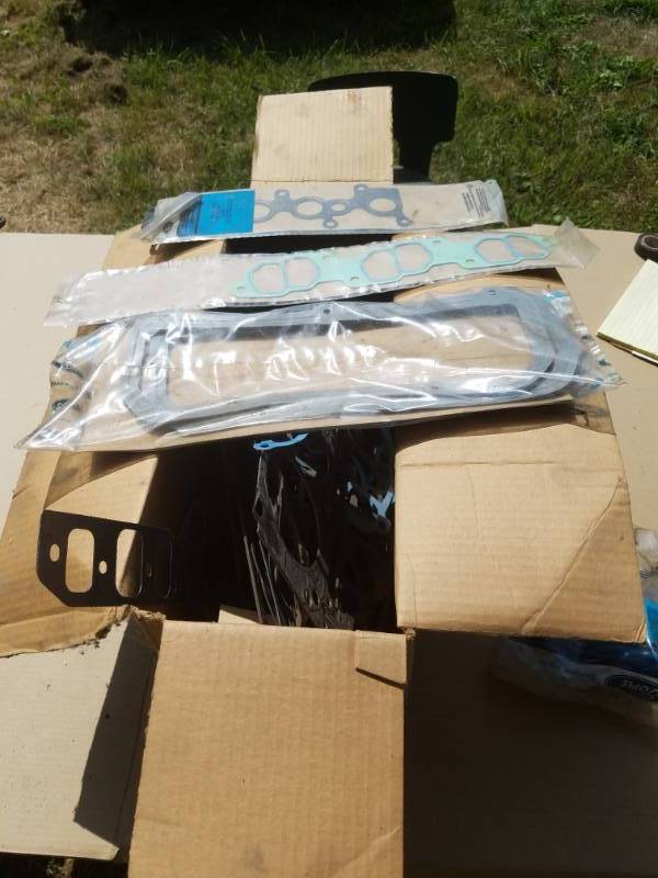 lot 223 image: Big Box of Engine Gaskets