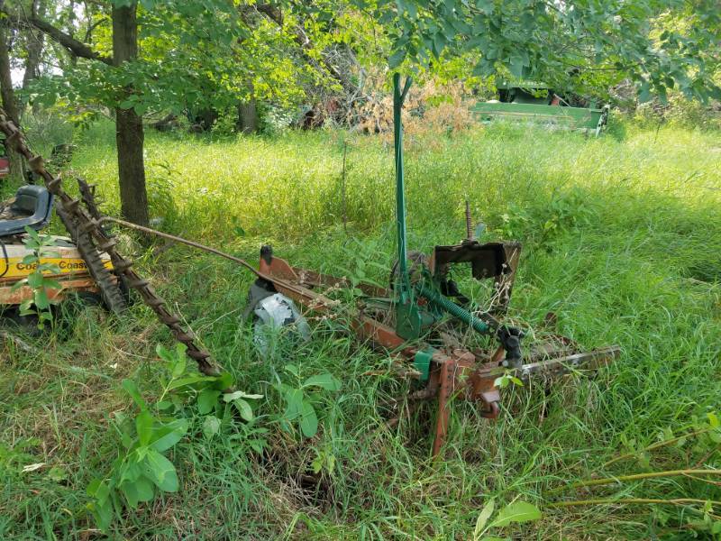 lot 251 image: Vintage 3 point Sickle Mower