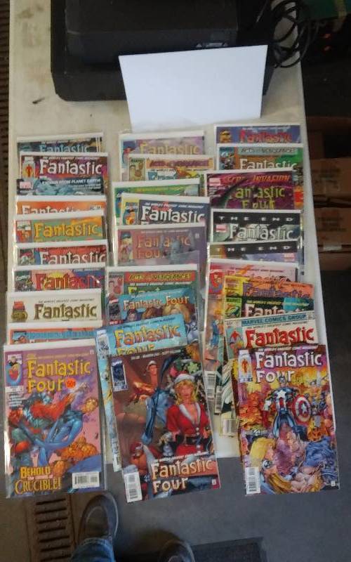 lot 37 image: 30-Fantastic Four Comics