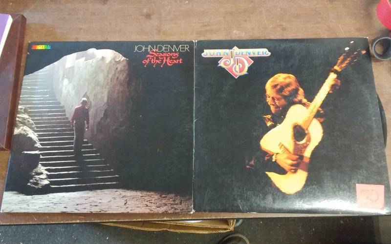 lot 70 image: 2-John Denver Record Albums