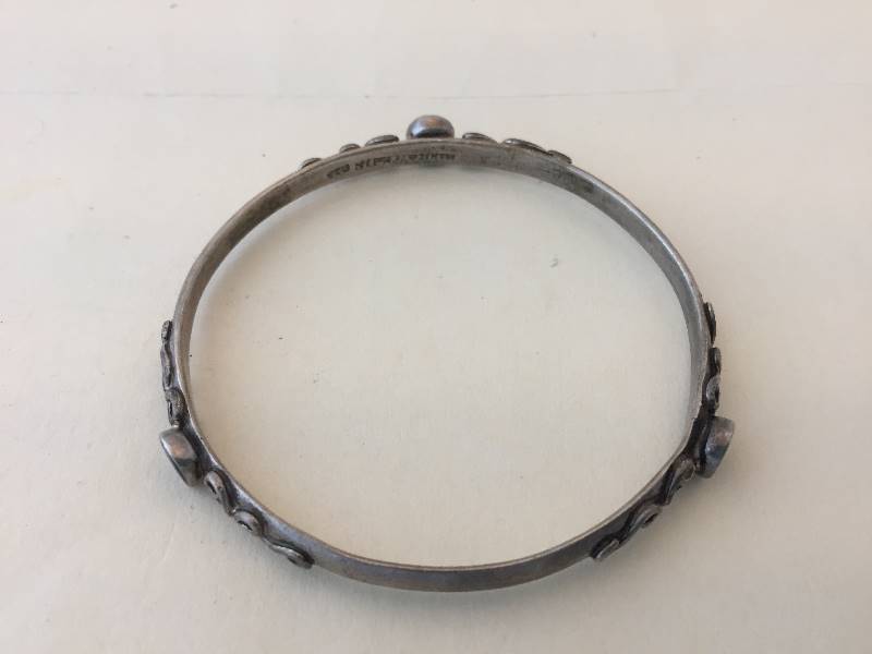 lot 71 image: Southwest Style Bracelet Sterling Silver