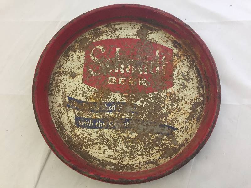 lot 42 image: Schmidt Beer Tray