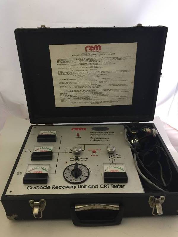 lot 154 image: REM Cathode Recovery Unit & CRT Tester