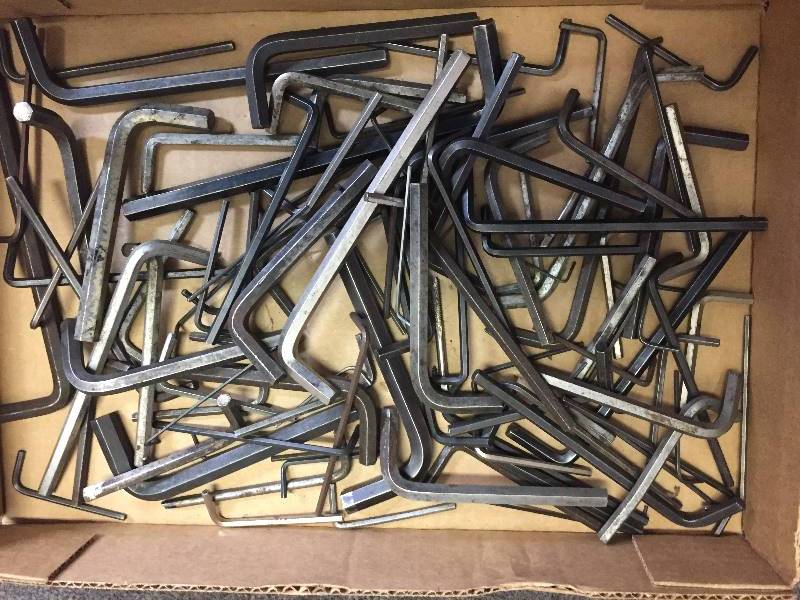lot 170 image: Hex Key Wrench Asst