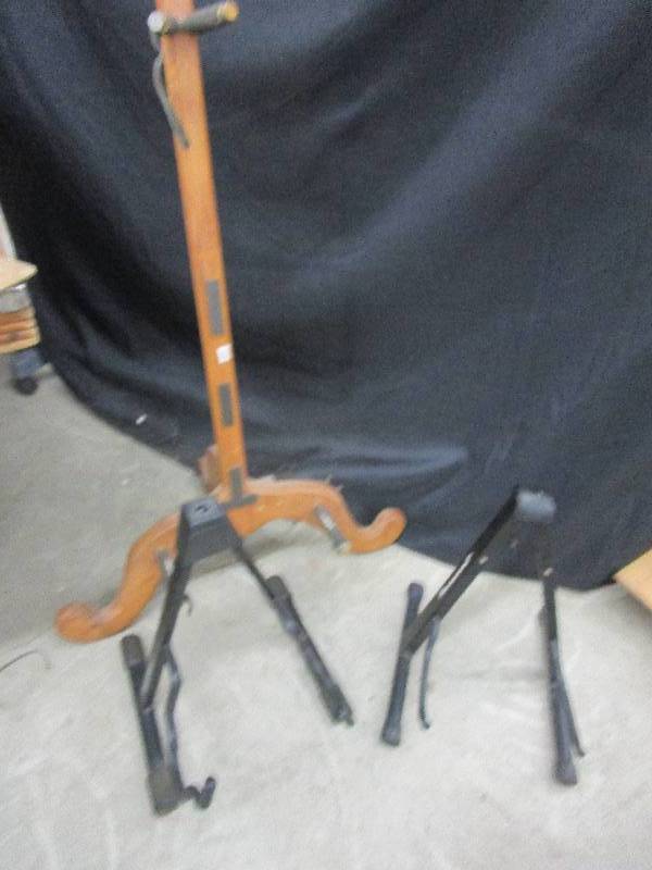 lot 137 image: 3 Guitar Stands