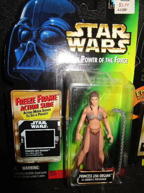 lot 145 image: Star Wars unopened in packages Princess Leia, Princess Leia Organa, Luke Skywalker and all have freeze frame or flashback photo