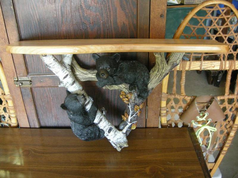 Bears on Tree Wall Shelf