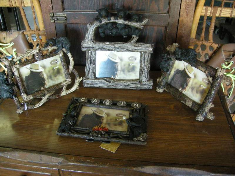 Black Bear Photo Frames