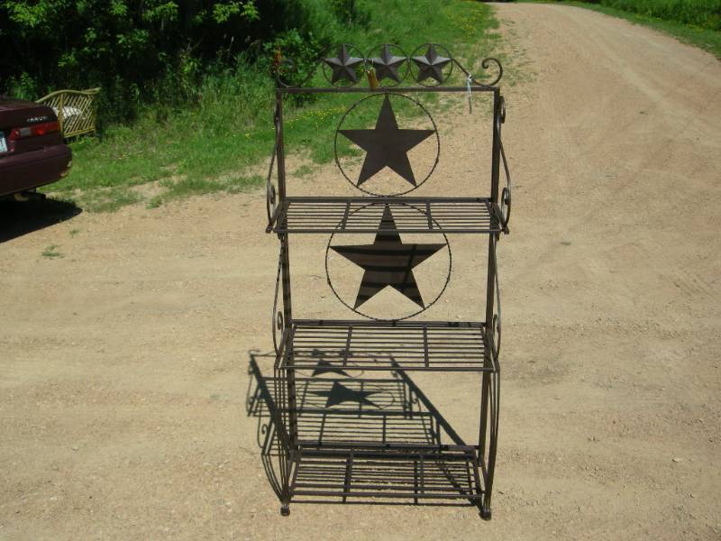 Metal Star Folding Rack